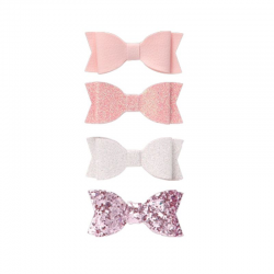 Noeuds Papillon autocollants GM ROSE- 4 modèles assortis