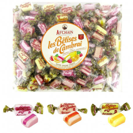 Bétises de Cambrai Fruits assortis - 1kg