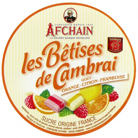 Bétises de Cambrai Fruits assortis - 1kg