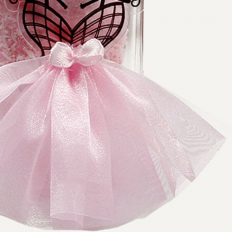 Robes Tutu autocollant ROSE/NOIR - pièce