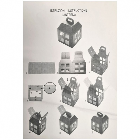 Urne / Tirelire Lanterne - pièce