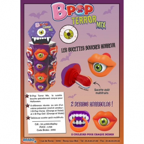 B-Pop Terror Mix - présentoir Tower de 24