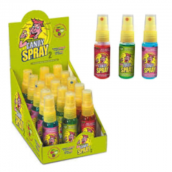 Candy spray 2 : pomme verte, framboise et cerise