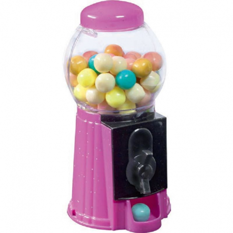 Gumball Machine (coloris aléatoire) garni de 50 billes - boîte de 12
