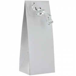Ballotins Pochette ARGENT nacré - 10 pièces