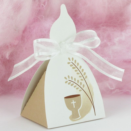 Boîte Bougie Naturel et ruban blanc OFFERT - pièce