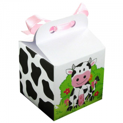 Boîtes vachette Azalée - 10 pièces