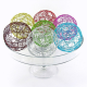 Boules en fil métal OR 9CM - 4 pièces