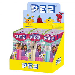 Pez figurine Les Gabby Doll'House + 1 recharge - le lot de 12