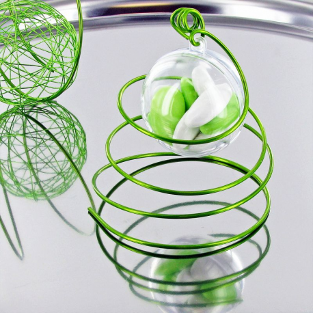 Boules transparentes en plexiglass 5 CM - 20 pièces