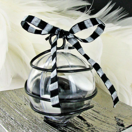 Boules transparentes en plexiglass 6 CM - 20 pièces