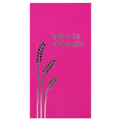 Cartes Image Epis FUCHSIA - 10 pièces