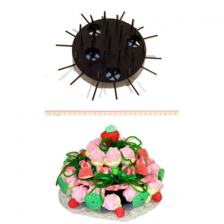 Support de gâteaux 22cm Moyen Modèle blanc