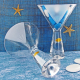 Coupe Cristal taillée main MAMIE - pièce