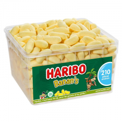 Bananes Banans HARIBO - tubo de 210