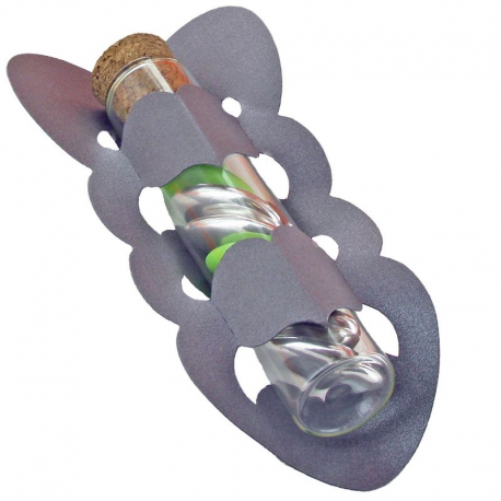 Etuis cartonnés GRIS nacré - 20 pièces