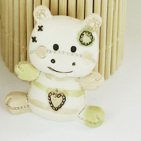 Ourson Ecru/Beige - pièce