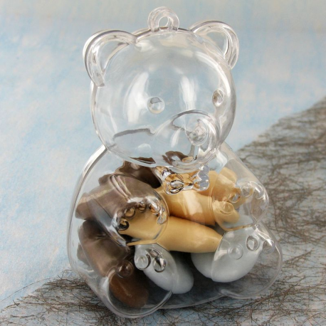 Oursons en plexiglass - 20 pièces