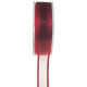 Ruban Cristal BORDEAUX - la bobine de 25 mètres