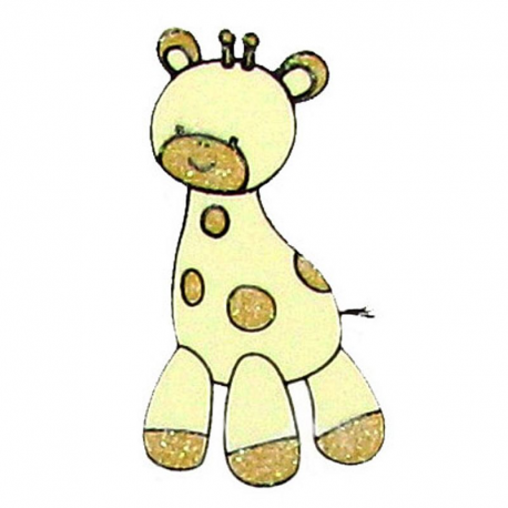 Girafes Déco autocollantes - 6 pièces