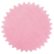 Tulles dentelés Cristal ROSE - 50 pièces