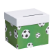 Urne / Tirelire football VERT - pièce