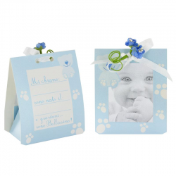 Boîte BB à personnaliser BLEU - pièce