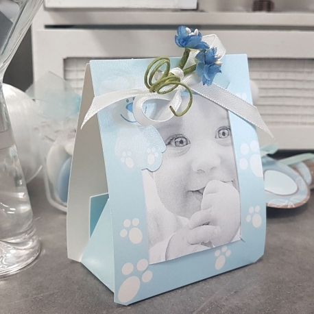 Boîte BB à personnaliser BLEU - pièce