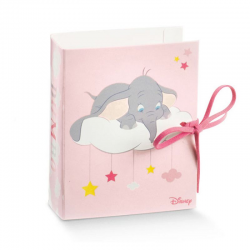 Boîte livre Dumbo ROSE Disney - pièce