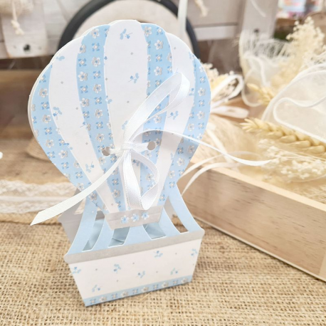 Montgolfière BLEU - pièce