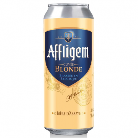 Affligem boîte 50cl - pack de 12 bières d'Abbaye