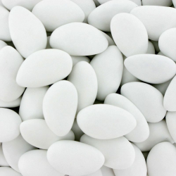 Dragées amande Avola Impériale Sublime (53% amande) BLANC MAT - 1kg