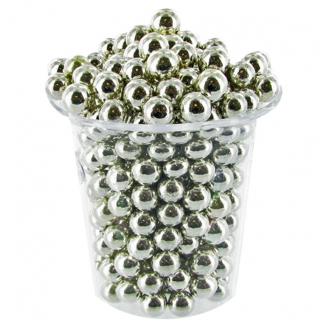 Perles argentées sucrées - sachet de 250g