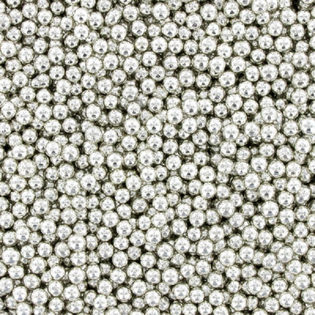 Perles argentées sucrées - sachet de 250g