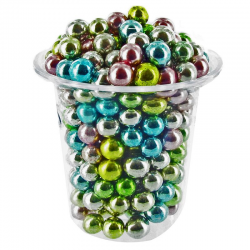 Perles multicolores sucrées - sachet de 250g