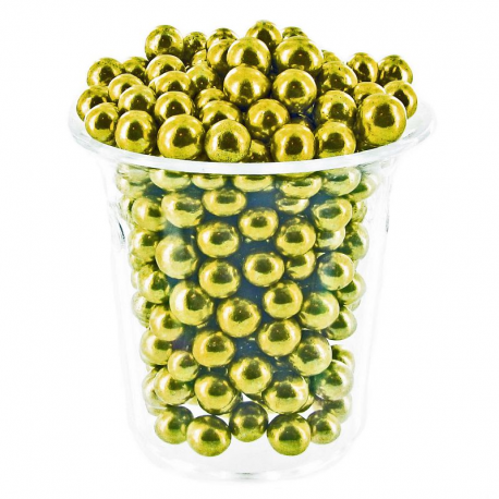 Perles dorées sucrées - sachet de 250g