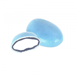 Dragées guimauve et chocolat noir LAVANDE (bleu ciel) - 1kg