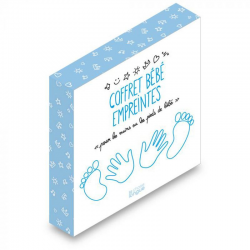 Coffret empreinte en argile 3D relief BB - pièce