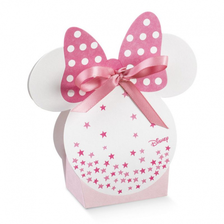 Boîte Minnie blanc et rose Disney - pièce