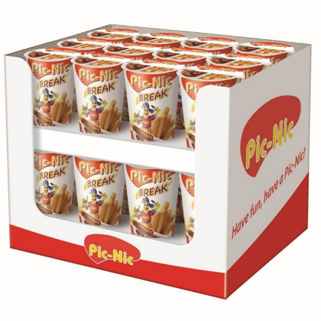 Pic Nic break 50g - présentoir de 24