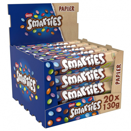 Smarties 130g (papier recyclable) - boîte de 20