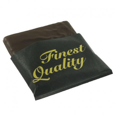 Plaquettes de chocolat Noir à la crème de menthe - 200g