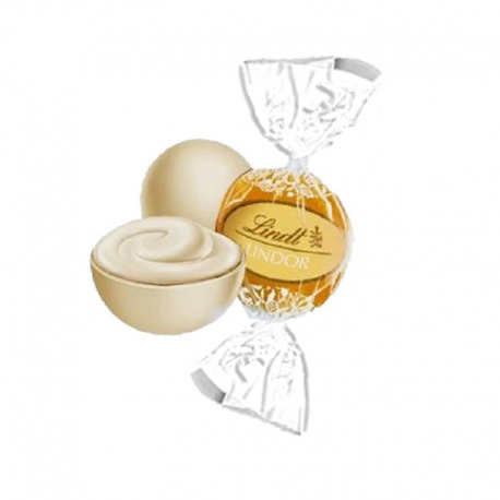 Boules Lindor - chocolat blanc Lindt - 500g