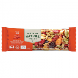 Barres BIO Taste of Nature Goji 40g - la boîte de 16