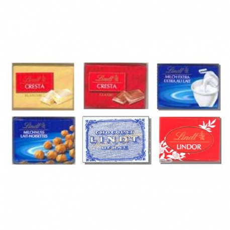 Napolitains 6 variétés Lindt - sachet de 2.5kg