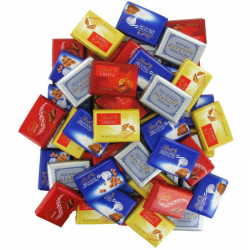 Napolitains chocolat Suisse assorti Lindt - 250g