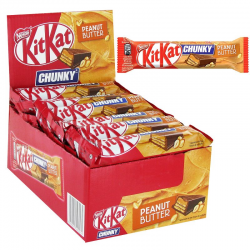 Kit Kat Chunky peanut butter 42g - boîte de 24