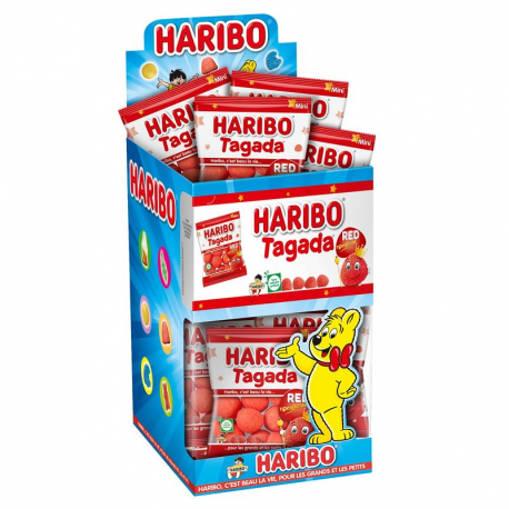 Tagada Fraises HARIBO 30g - 30 sachets