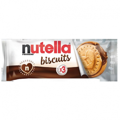 Nutella Biscuits fourrés choco - 41.4g - boîte de 28