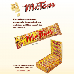 Mr. Tom - barres aux cacahuètes - boîte de 36